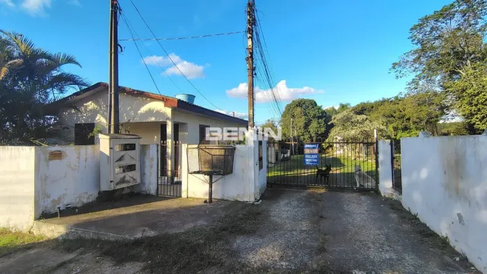 Terreno com 1.367,03 m² de área e com 05 casas. Possui piscina e área com churrasqueira. T