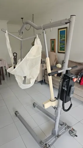 Guincho elevador elétrico para pessoas acamadas
