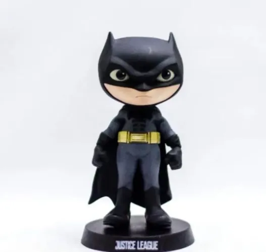 estátua batman - justice league - minico - iron studios