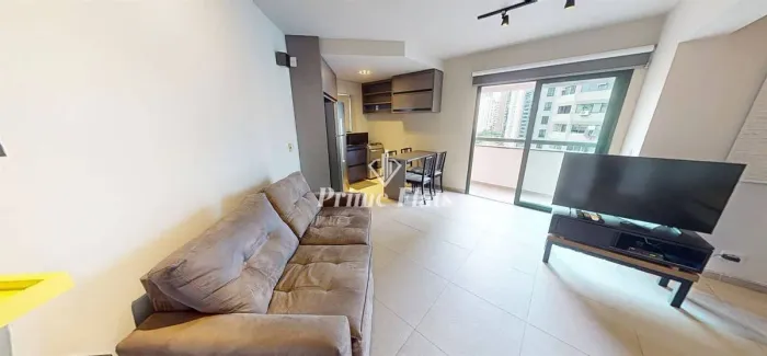 Flat disponível para locação no Condomínio Edifício Expert Home Service, com 40m², 1 dormi