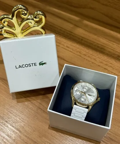 relógio feminino lacoste 