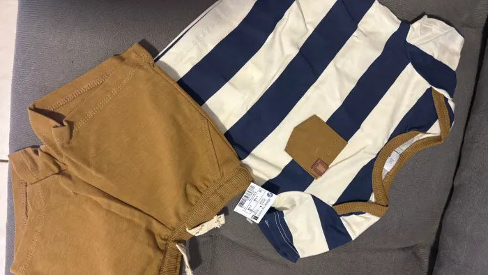 Conjunto infantil masculino novo