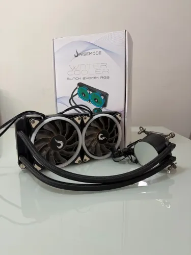 Water Cooler Rise Mode Black 240mm RGB