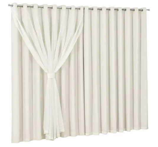 CORTINA CORTA LUZ 70% 2,60L X 2,30A