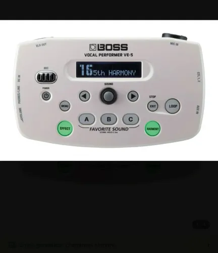Pedal voz boss