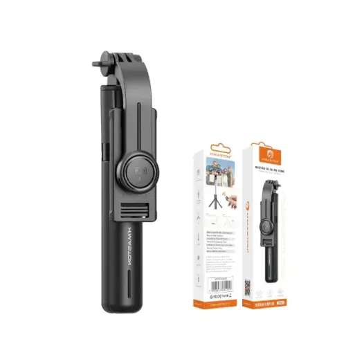 H'maston ZP-23/ZP-24 BASTÃO DE SELFIE TRIPÉ Bluetooth Remoto Pau De Selfie Retrátil Celula