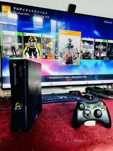 Xbox 360 desbloqueado RGH + JOGOS