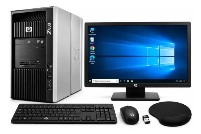 Kit Hp Z800 Workstation 2x Xeon E5640 12gb Ssd 480gb Quadro k620 (Última peça)