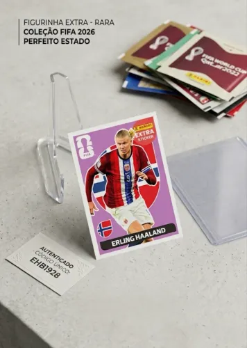 Figurinha extra Legend Bordo FIFA 2026 ERLING HAALND