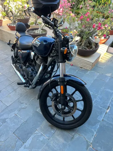 Meteor 350 cc azul stellar - muito nova 