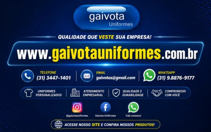 Uniformes profissionais!