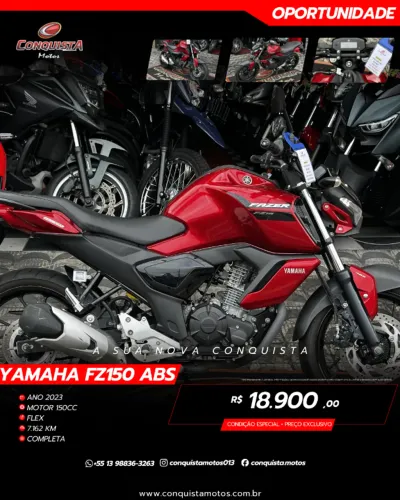 Fz15 Fazer 150 ABS 2023 | Apenas 7.000Km