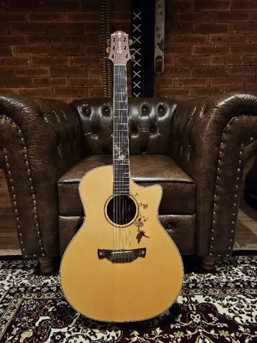 Violão Crafter Bubinga TwinBirds (Beija-Flor)