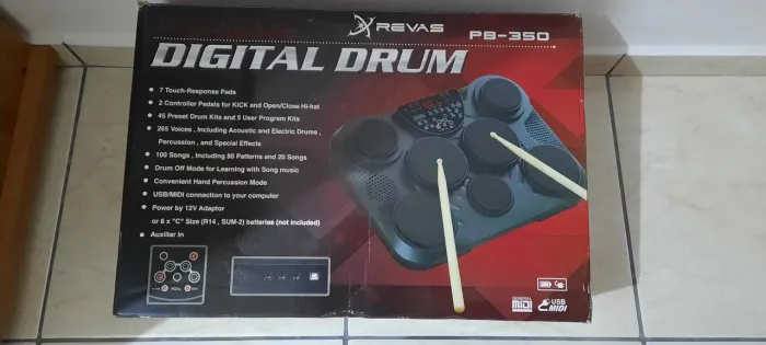 Bateria Eletrônica Roland Revas 350