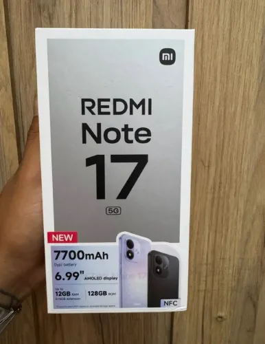 Redmi Note 17 5G 128GB/12GB Lacrado
