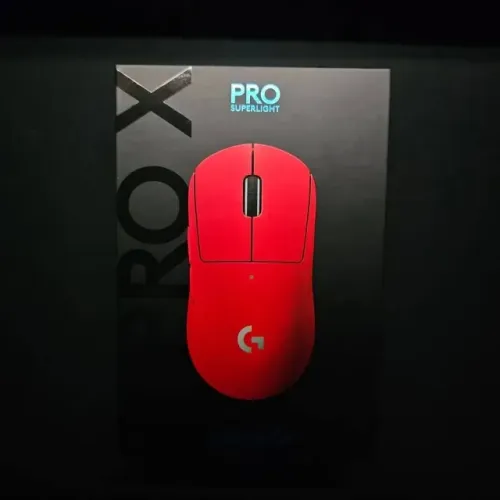 Mouse Logitech G Pro X Superlight ESTADO DE NOVO + Feet Tiger