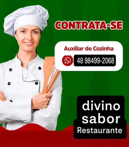 Contrata-se auxiliar de cozinha periodo manha