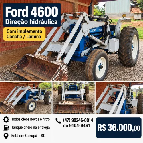 Trator Ford 4600