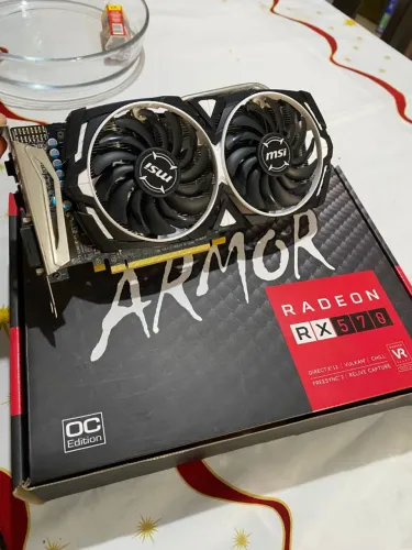 Placa de vídeo RX 570 4GB - MSI - pra hoje 