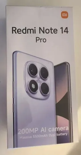 NOTE 14 PRO (512GB), FOI LIGADO UMA ÚNICA VEZ PARA TESTES