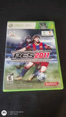 Case + encarte + manual pés 2011 Xbox 360