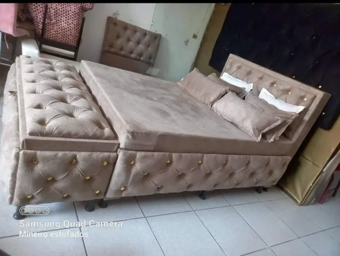 Cama de Casal c/ Baú