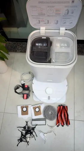 Robô Aspirador Xiaomi X10 Plus + Base Completa + Acessórios - 220V