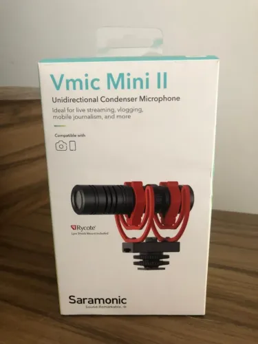 Microfone Saramonic Vmic Mini II