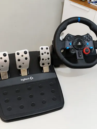Volante Logitech G29 + Pedais