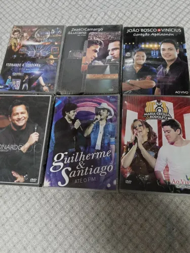 Sertanejo lote 6 dvds lacrado 