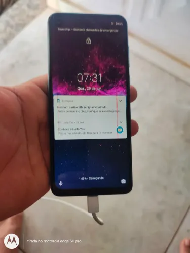 Celular motorola one