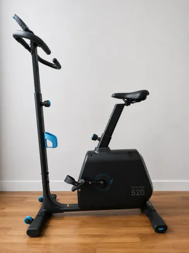 Bicicleta Ergométrica Domyos EB 520 Decathlon - Autogerada, Bluetooth FTMS