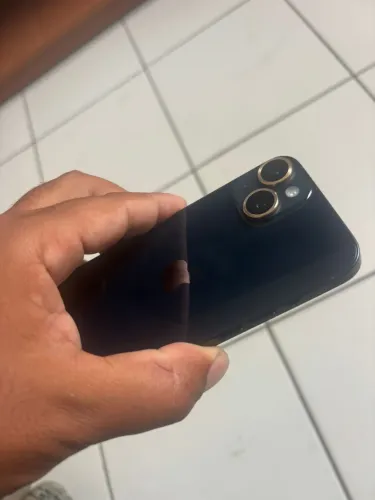 iPhone 14 na cor preto espacial  De 256gb sem marcas de uso com caixa