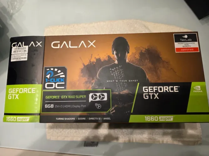 Placa de vídeo Galax Geforce GTX 1660 Super