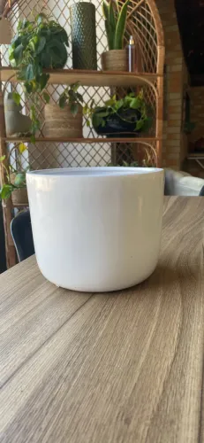 Vaso para planta PT15 branco