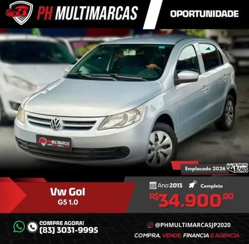 Volkswagen Gol Geração V 1.0 8V MI Total Flex Mec. 4P 2013