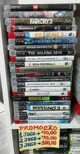 Jogos Ps3 na PROMOÇÃO aqui na LOJA FABGAMES 