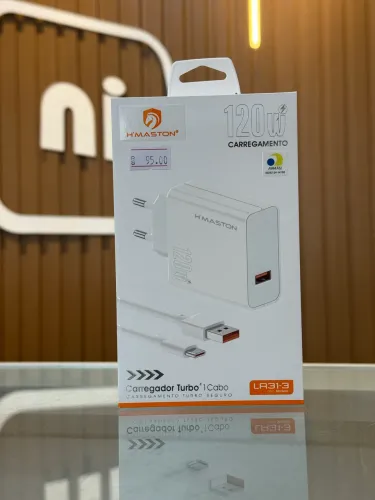 Carregador Completo 120W Usb x Tipo C