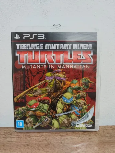 Jogo PS3 Teenage Mutant Ninja Turtles | Mutants in Manhattan