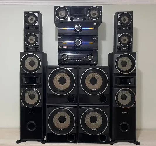 Home Theater Sony Muteki 7.4 2095 RMS HDMI Leia Descrição 