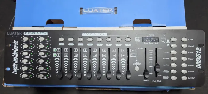Mesa controlador de luz dmx 512 LK-192 