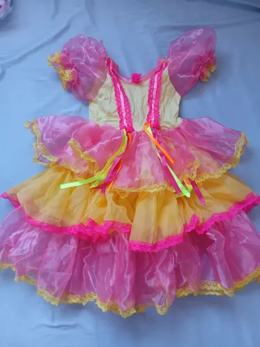 Vestido caipira infantil 