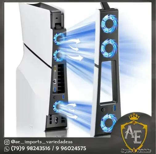 Cooler de refrigeração para Ps5 Slim
