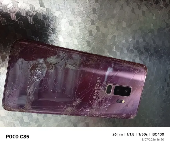 Celular Samsung Galaxy s9 retira peças