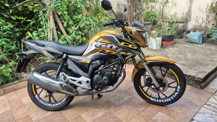 Honda CG 160 Start 2022 - Edição Especial 40 Anos (Amarelo Perolizado)