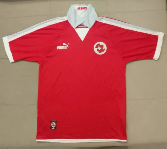 Camisa Oficial Suíça Puma 2004
