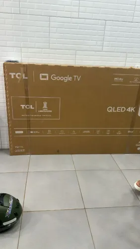 Vendo essa Tv, 75 polegadas, nota fiscal TD certo.