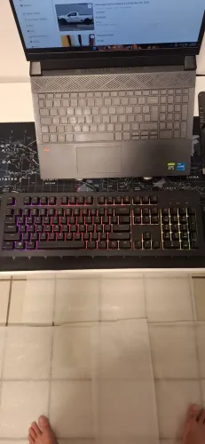 Teclado Gamer Lenovo Legion K300, RGB