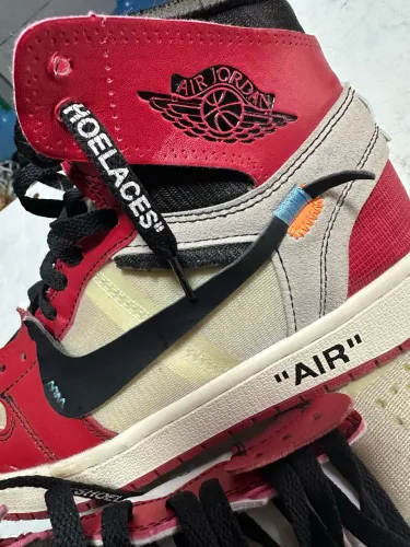 Tênis air jordan 1 High x Off Chicago 