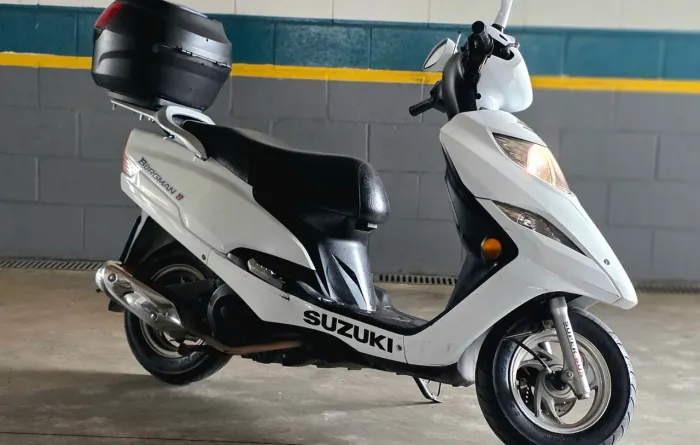 Suzuki Burgman 125i 2014 Branca